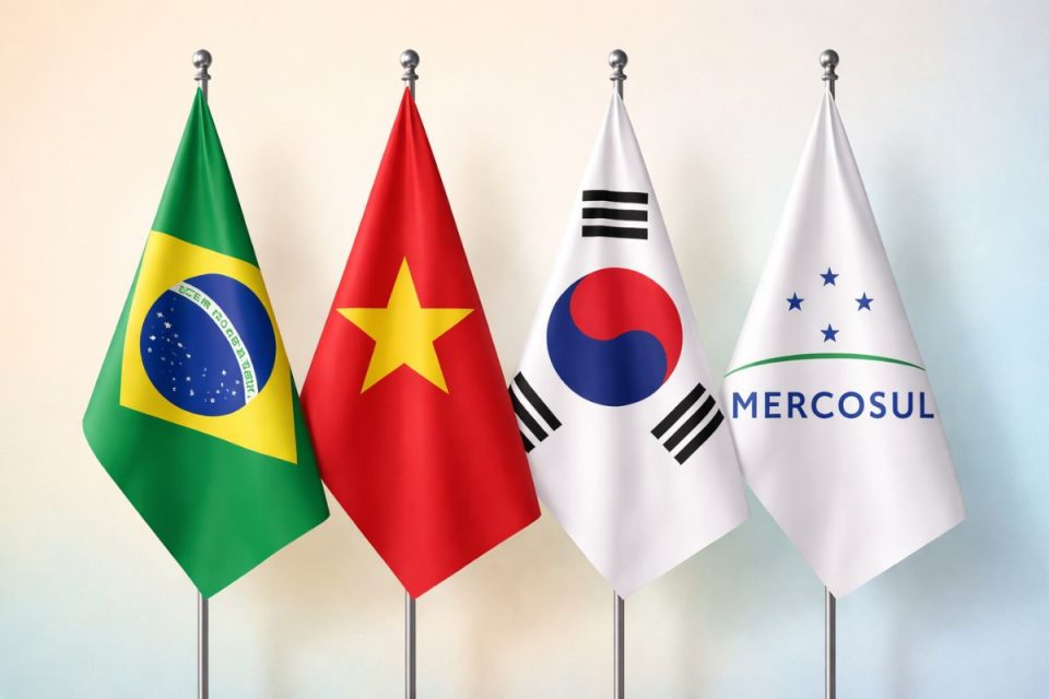 MDIC abre consultas sobre acordos do Mercosul com Coreia do Sul e Vietnã e mobiliza setor produtivo