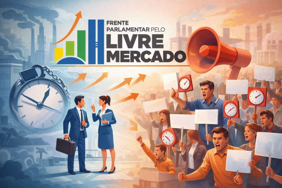 Frente Parlamentar pelo Livre Mercado reage a mudanças na jornada de trabalho; veja nota