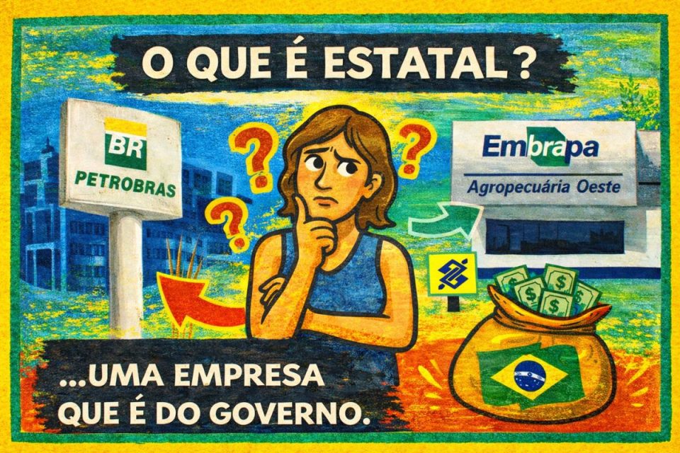O que são estatais e qual a diferença em relação às empresas privadas?